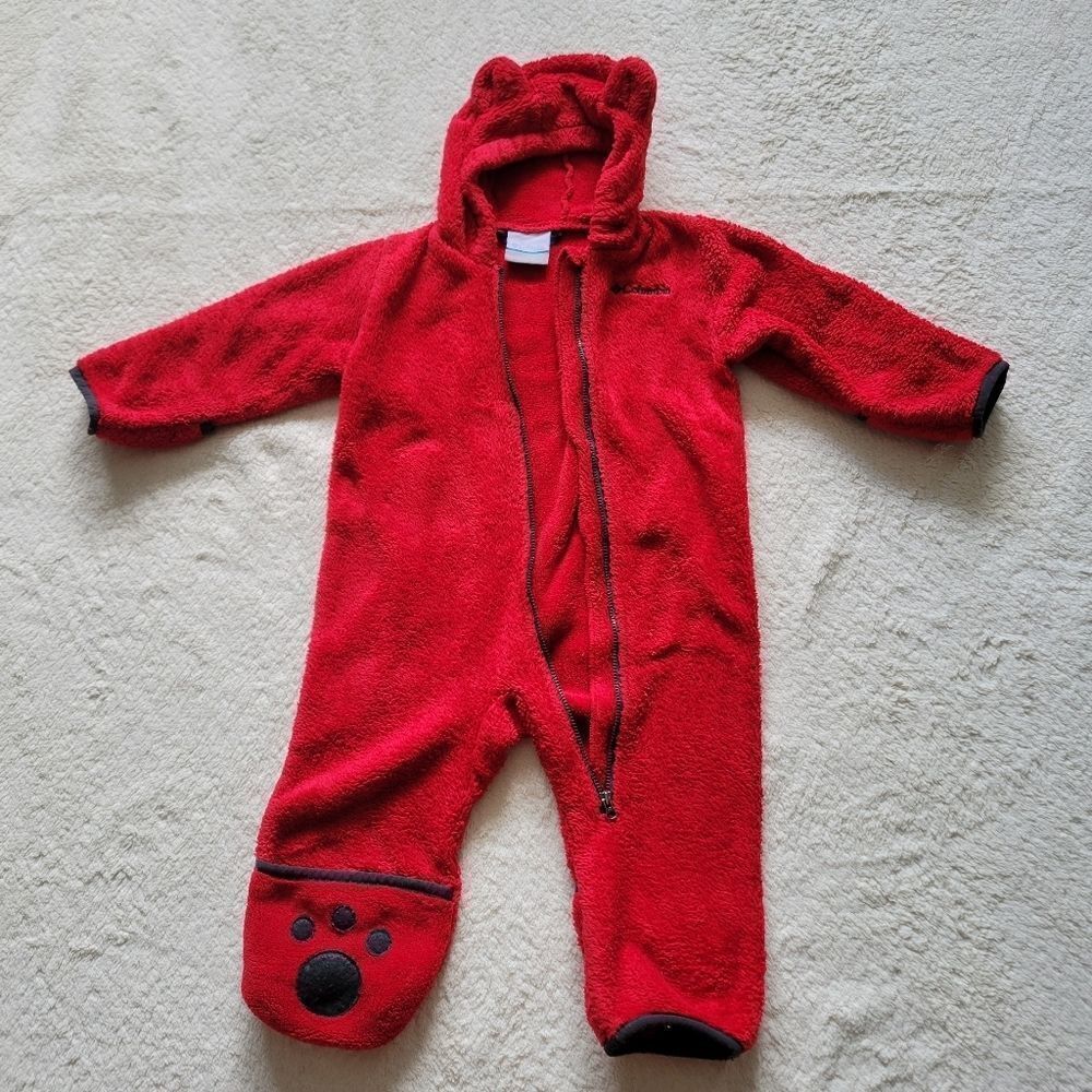 BABY / toddler Colombia unisex hooded jumpsuit size 12/18 months